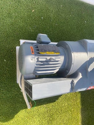 57 acfm, Busch #MM1144.BV06.11XX, Dry Claw Vacuum Pump, 45 Torr, 3 HP Baldo Super-E motor, 1760 RPM, 2019 - Image 6