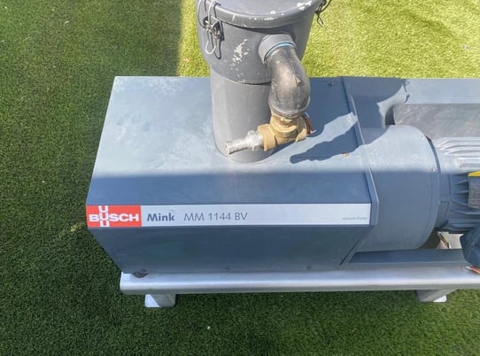 57 acfm, Busch #MM1144.BV06.11XX, Dry Claw Vacuum Pump, 45 Torr, 3 HP Baldo Super-E motor, 1760 RPM, 2019 - Image 9