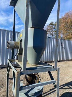 AGET Dustkop #11T51-D1-SP, Dust Collection System, 1.5 HP Baldor motor, 3500 RPM, 208-230/460 V. - Image 9