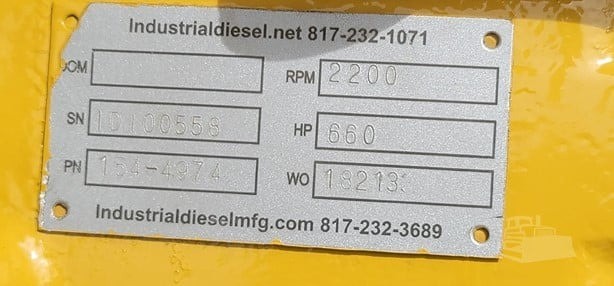 700 HP Caterpillar #3456, power unit with low hours. 6 month warranty (4 available) - Image 5