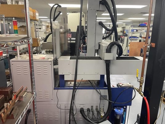 Perseo Erie #430I-Drillmate, CNC Electrical Discharge Machine, 22 ATC, 21" x 12" x 25.6" travel, 23.5" x - Image 6