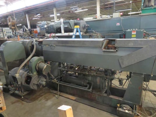 3.5" Egan, Extruder, 150 HP, 32:1 L/d, water cooled, 52" centerline - Image 5