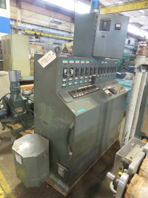 3.5" Egan, Extruder, 150 HP, 32:1 L/d, water cooled, 52" centerline - Image 8