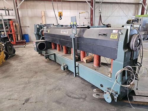 4.7" American Kuhne #AK-120MM, Single Screw Extruder, 30:1 Rebuild, 200 HP, 42" centerline, air cooled, 480 - Image 2