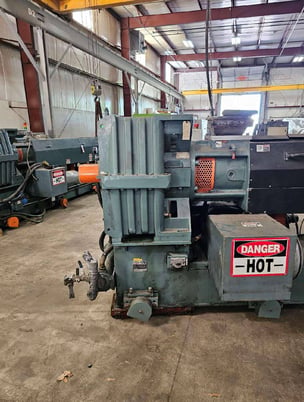 4.7" American Kuhne #AK-120MM, Single Screw Extruder, 30:1 Rebuild, 200 HP, 42" centerline, air cooled, 480 - Image 4