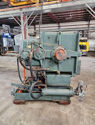 4.7" American Kuhne #AK-120MM, Single Screw Extruder, 30:1 Rebuild, 200 HP, 42" centerline, air cooled, 480 - Image 5