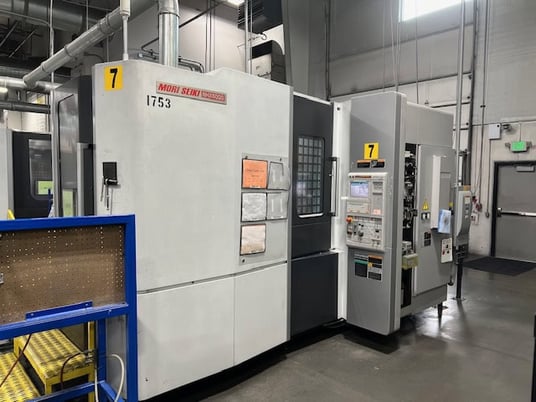 DMG, Mori #NHX-5000, horizontal machining center, 28.7" X, 28.7" Y, 34.5" Z, 12000 RPM Spindle, 60 automatic - Image 1