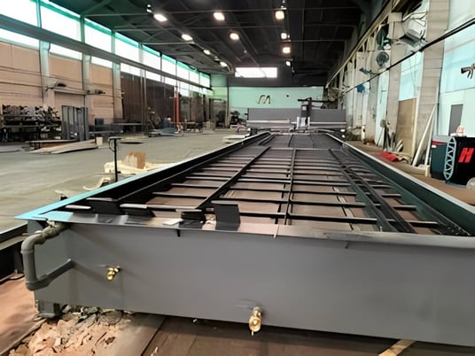 Lone Star #Commander-III, CNC Plasma Oxy Fuel Table, 10' x 60', Hypertherm XPR170, 2020 - Image 1