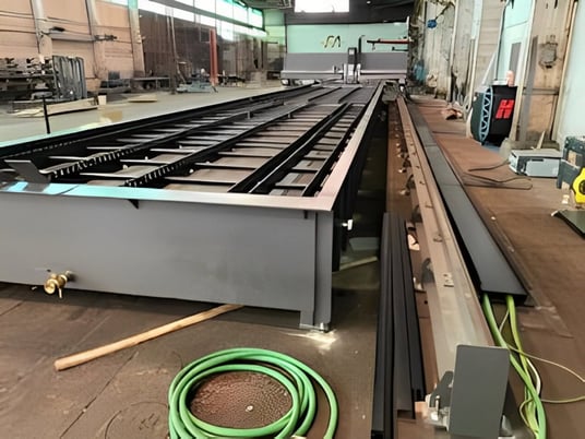 Lone Star #Commander-III, CNC Plasma Oxy Fuel Table, 10' x 60', Hypertherm XPR170, 2020 - Image 2