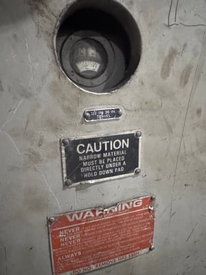 3/8" x 8' HTC #375-8A, Shear, 14 SPM, Back Gauge - Image 8