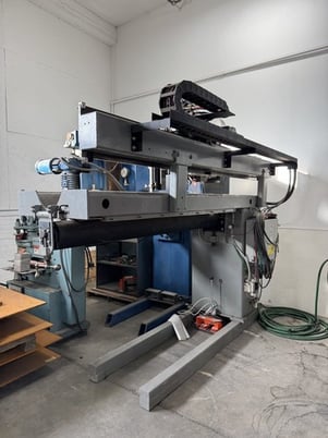 6' Pandjiris #72E6-48, Seam Welder, 6-36" diameter, Rebuilt, Jetline 9700W, 1970 - Image 3