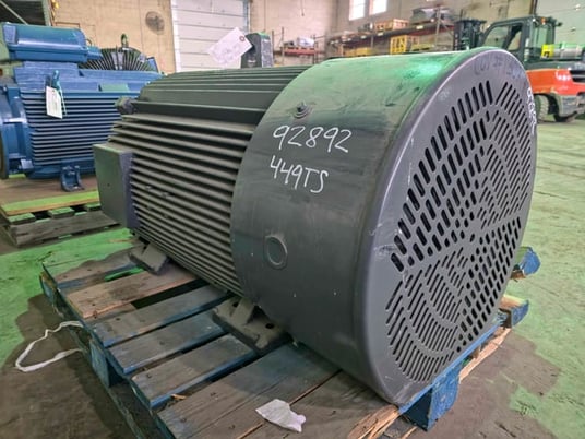 200 HP 1200 RPM U.S. Motors, Frame 449TS, TEFC BB, 2300 Volts - Image 2