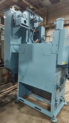 6 cu.ft. Wheelabrator #170 Tumblast with Direct Drive Wheel with Attached Dust Collector - Image 4