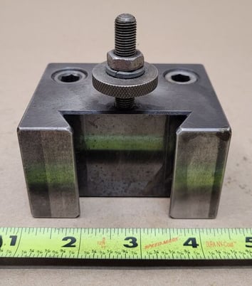 Aloris #CXA-4 Lathe Tool Post Boring Bar Holder - Image 1