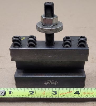 Shars #250-301, Tool Post Holder w/ DCLNR-12-4B Tool - Image 9