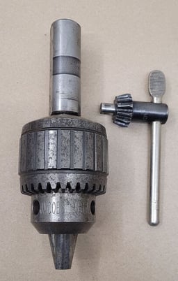 Jacobs Ball Bearing Drill Chuck 16N w/ Key - Image 1