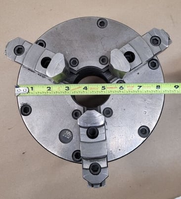 8" - 3 Jaw Buck Lathe Chuck 2083R - D1-6 - Image 3
