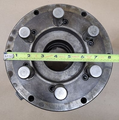 8" - 3 Jaw Buck Lathe Chuck 2083R - D1-6 - Image 7