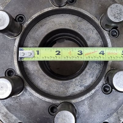 8" - 3 Jaw Buck Lathe Chuck 2083R - D1-6 - Image 8