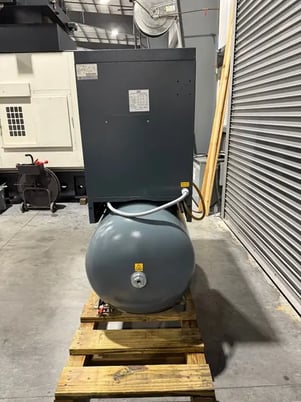 128 psi, Atlas Copco #G7FF, rotary screw air compressor, 10 HP, 2021 - Image 5