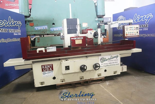 20" x 60" Kent #SGS-2060AHD, 10 HP spindle, 1750 RPM, 16" x 2" x 5" wheel, 2-Axis digital read out, manual - Image 2