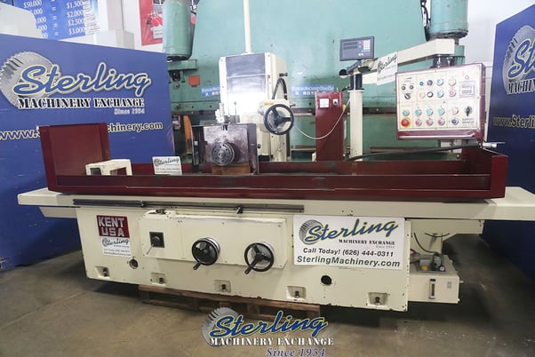 20" x 60" Kent #SGS-2060AHD, 10 HP spindle, 1750 RPM, 16" x 2" x 5" wheel, 2-Axis digital read out, manual - Image 6