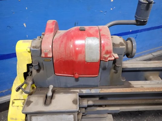 16" South Bend, Lathe, w/Compound Rest, Tailstock & Steady Rest, 12.5" 3-Jaw Chuck, 8" 4-Jaw Chuck, 8" Vise - Image 3