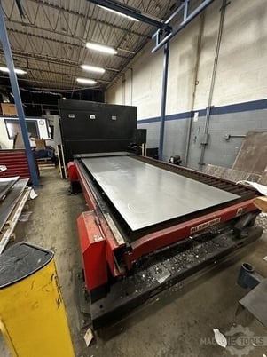 Amada #Ensis-3015AJ, Fiber laser cutter, 5' x 10', 2000 watt, AMNC Control, 2015 - Image 4