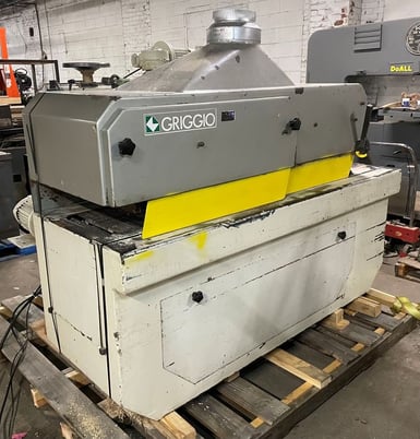 Griggio #C350, gang rip saw, pressure rollers / hold downs, 2.786" arbor diameter, 10"-16" blade diameter - Image 2