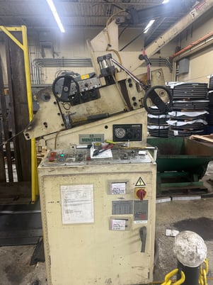 6000 lb. Minster #MEF4-26S/MSH20-26-7/MEF4-26S, coil feed line, 26" x .150" stock, 60" OD, 16"-20" ID, - Image 3