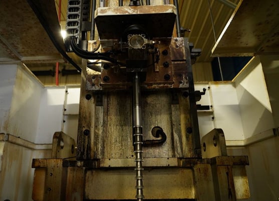 15 Ton x 72 stroke, Axisco #CHI-1518, CNC vertical broach, 4.33" hole diameter, hydraulic unit, 2019 - Image 6