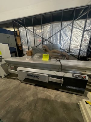5.1" x 125" Daiken #Alpha-10, Sliding Table Saw, 7.5 HP, 220 V., 5k RPM, 2023 - Image 2