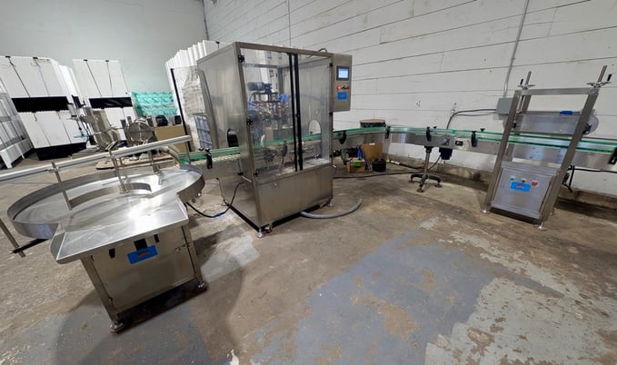 Baoneng #BNALF-GP4, Liquid Filling Line, 4 Nozzle, SUS304 Stainless Steel, Mitsubishi PLC, 2024 - Image 1