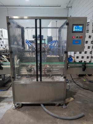 Baoneng #BNALF-GP4, Liquid Filling Line, 4 Nozzle, SUS304 Stainless Steel, Mitsubishi PLC, 2024 - Image 3
