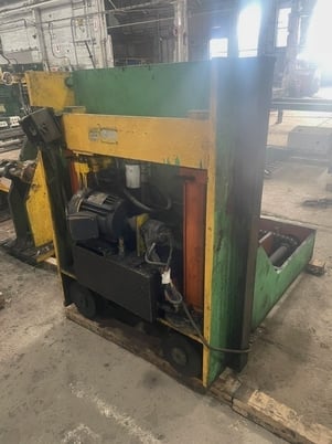 40000 lb. Cincinnati Forte, L-type coil car, hydraulic lift & traverse, self contained hydraulics - Image 3