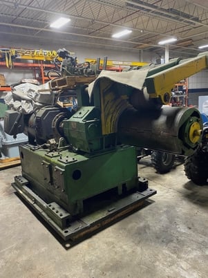 15000 lb. Stamco, recoiler with hold-down roll, 30" - Image 1