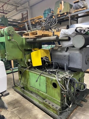 15000 lb. Stamco, recoiler with hold-down roll, 30" - Image 2