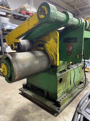 15000 lb. Stamco, recoiler with hold-down roll, 30" - Image 3