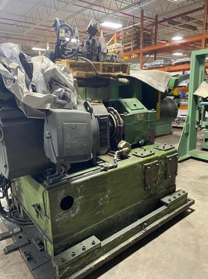 15000 lb. Stamco, recoiler with hold-down roll, 30" - Image 4