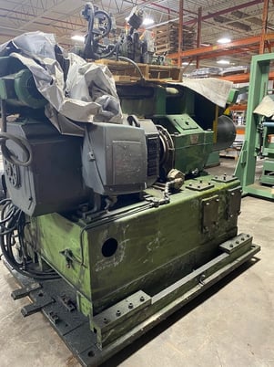 15000 lb. Stamco, recoiler with hold-down roll, 30" - Image 6
