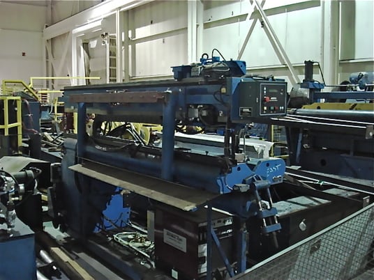 6' Coil Joiner, Arc-Welding, 24"-72" width,.020"-.187" thickness, sliding in-out - Image 2