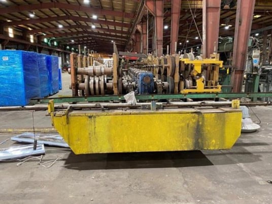 12 Stand, Bradbury #425, purlin duplex rollformer, 3-1/2" spindle diameter, 50 HP, 200 FPM - Image 2