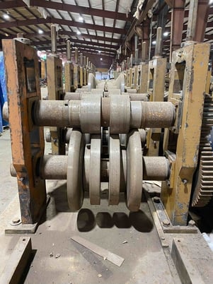 12 Stand, Bradbury #425, purlin duplex rollformer, 3-1/2" spindle diameter, 50 HP, 200 FPM - Image 5