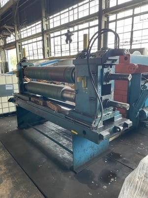 72" x .375" Paxson, loop slitting line, 50000 lb. - Image 2