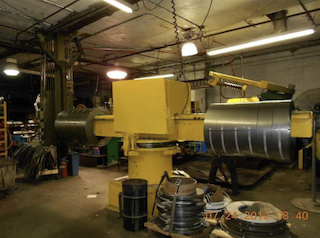 72" x .187" Universal slitting line, 20000 lb., L to R, entry floor standing coil car, L-type dsgn - Image 4