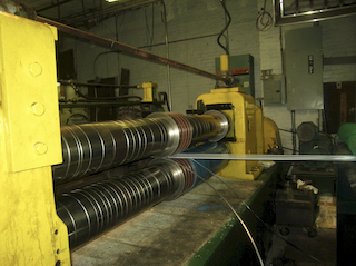 72" x .187" Universal slitting line, 20000 lb., L to R, entry floor standing coil car, L-type dsgn - Image 5