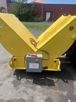 20000 lb. Cagle, mechanical upender, 27" OD, 54" x54" platform, 64" x59" bale, new build to order - Image 5