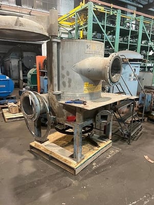 Black Clawson #UV400, Pressure Screen Low Pulse Foil Rotor, 250 HP - Image 1