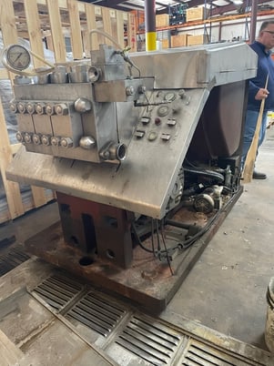 Gaulin/Delaval #MC45 5TBS, high pressure homogenizer, 5000 psi - Image 2