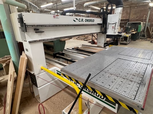 Onsrud #96C18, CNC Router, 4' x8' table, vacuum pump, boring block, 2008 - Image 2